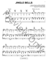 Jingle Bells piano sheet music cover